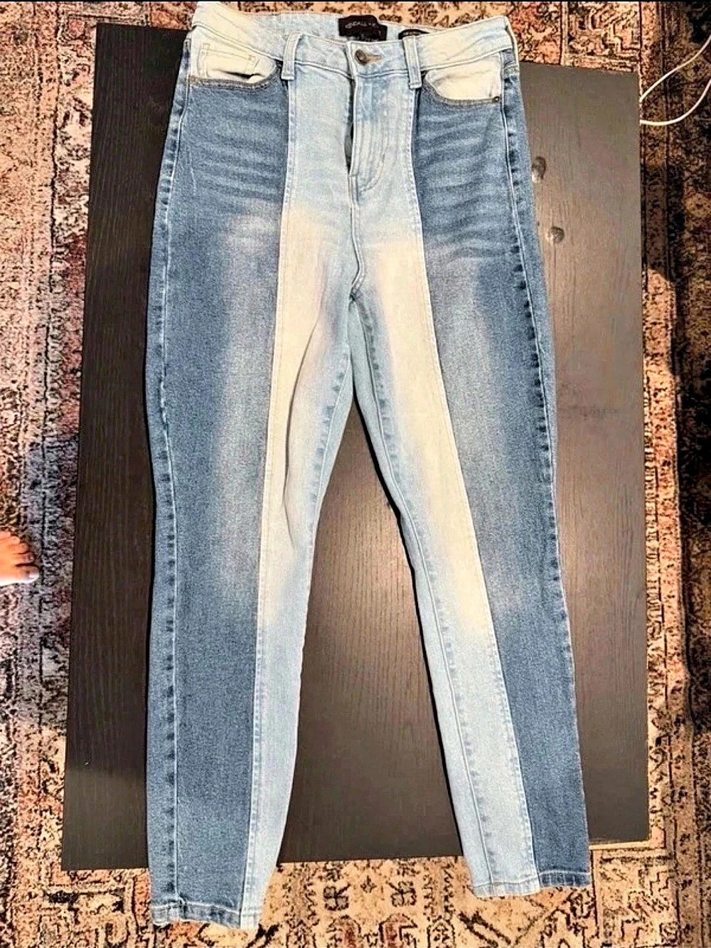 Kendall + Kylie The Ultrababe Skinny Jeans Blue size 6